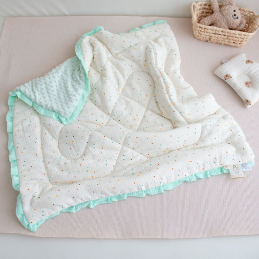 Edredón Infantil Acolchado con Encaje para Siesta - Invierno y Otoño - Image 2