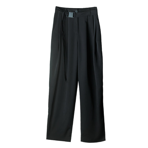 Pantalón Recto Negro de Trabajo Profesional - Image 14