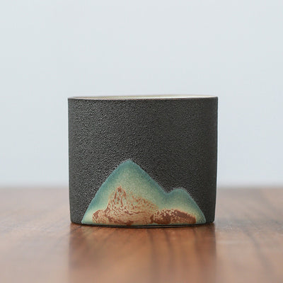 Taza Maestra de Cerámica Vintage Artesanal China - Image 3