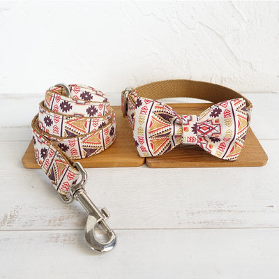 Accesorio de Correa para Perro con Moño de Aro Elegante
