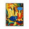 Kit de Pintura Digital Abstracta DIY - Mujer y Gato