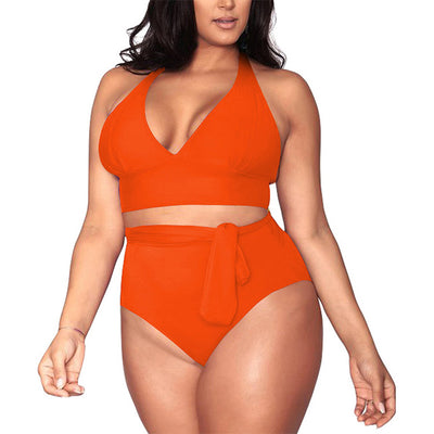 Bikini Deportivo de Talle Alto con Tirantes Cruzados y Escote Profundo - Image 10