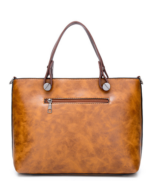 Bolso de Hombro Vintage PU Casual para Mujer - Image 4