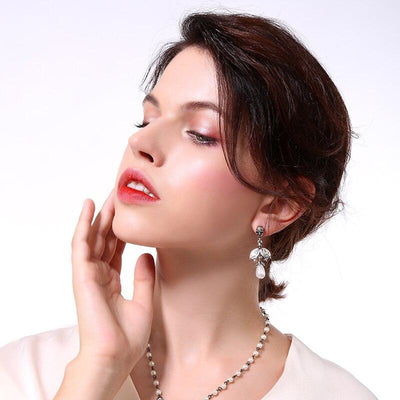 Aretes Góticos de Perla Retro - Diseño Europeo Minimalista con Personalidad - Image 4