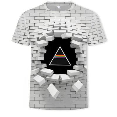 Camiseta Estampada 3D para Hombre de Manga Corta - Image 14