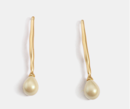 Aretes de Perlas Clásicos