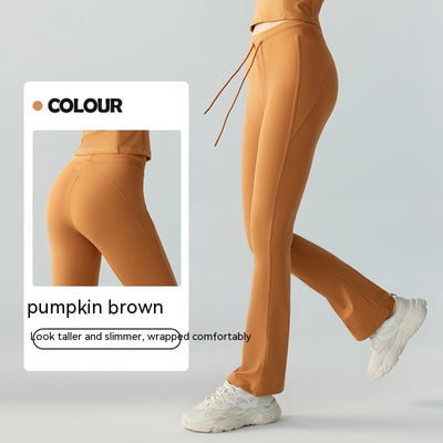 Pantalones Yoga Acampanados con Levantador de Glúteos y Bolsillos Laterales - Image 3