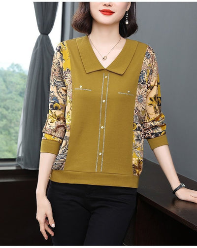 Camisa Clásica de Manga Larga Estilo Occidental para Adultos Mayores - Image 21
