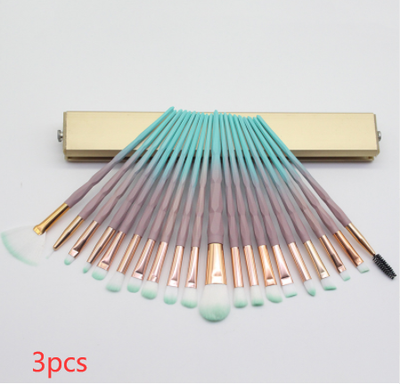 Set de Brochas de Maquillaje Diamond Multicolor Premium - Image 16