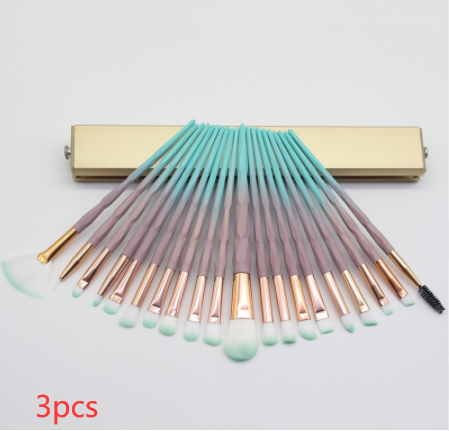 Set de Brochas de Maquillaje Diamond Multicolor Premium - Image 16