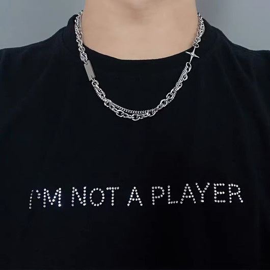Collar de Acero Titanio para Hombre - Diseño Minimalista Que No Se Desvanece - Image 38