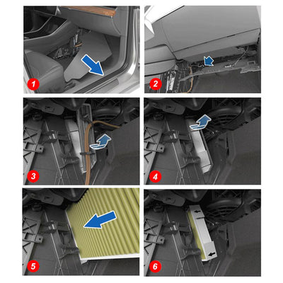 Filtro de Aire Acondicionado de Algodón para Tesla Model 3 - Image 6