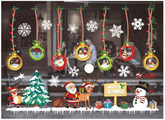 Pegatinas Navideñas para Vitrinas y Escaparates - Image 10