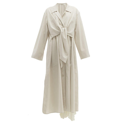 Abrigo Trench Coat con Solapas - Image 23