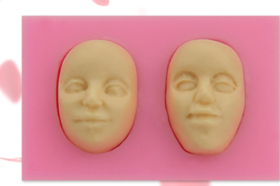 Molde de Silicona Líquida para Decoraciones Faciales DIY - Image 2