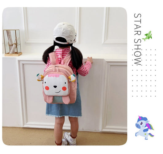 Mochila Escolar Infantil Animales Macaron - Diseño Adorable y Funcional - Image 28