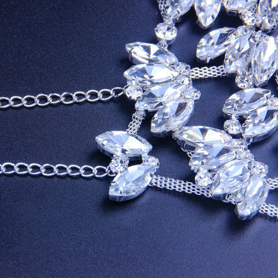 Máscara de Rhinestones Exagerada para Fiestas y Eventos - Image 4