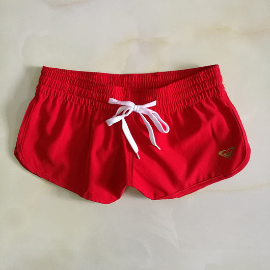 Pantalones de Playa Rojo Vino para Mujer - Diseño Liso y Versátil - Image 5