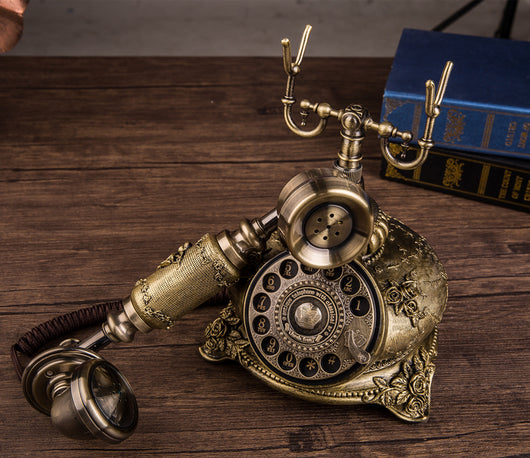 Teléfono Retro Rotatorio Europeo Vintage - Diseño Clásico para el Hogar - Image 5