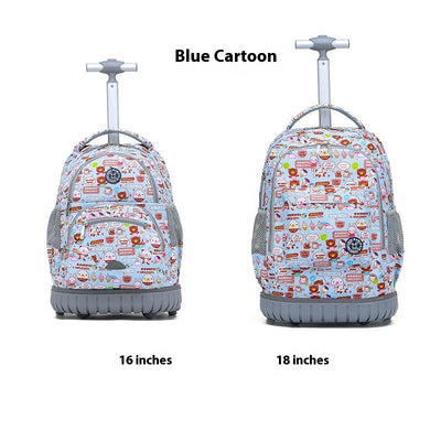 Mochila Escolar Trolley Estilo Coreano para Niños y Estudiantes - Image 13