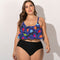 Bikini Deportivo Talle Grande con Cierre Frontal Ajustable