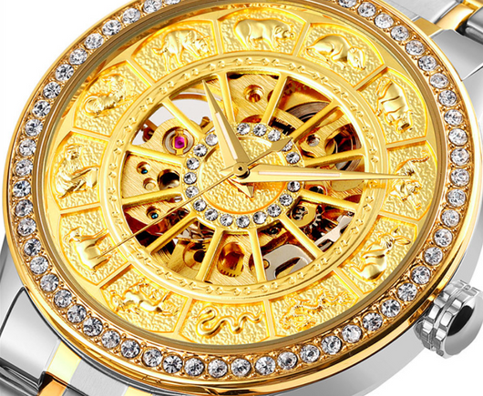 Reloj Mecánico Automático de Cuero para Hombre - Elegancia Empresarial - Image 8