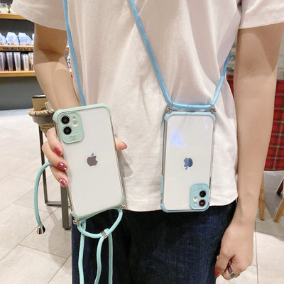Funda Transparente Inclinada para Teléfono