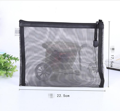 Bolsa de Cosméticos Transparente Portátil - Diseño Cute para Viajes - Image 6