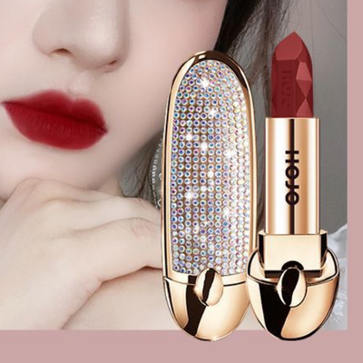 Labial Rojo Intenso HOJO Brilliant Star - Efecto Espejo Profesional - Image 6