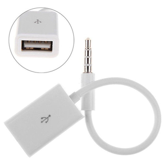 Adaptador AUX 3.5mm a USB 2.0 - Conecta tu audio fácilmente
