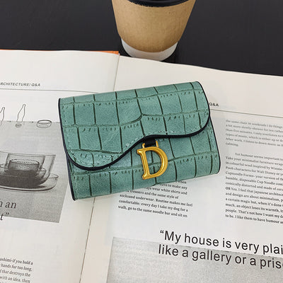 Cartera Plegable de Cuero Suave para Mujer - Colores Sólidos - Image 17