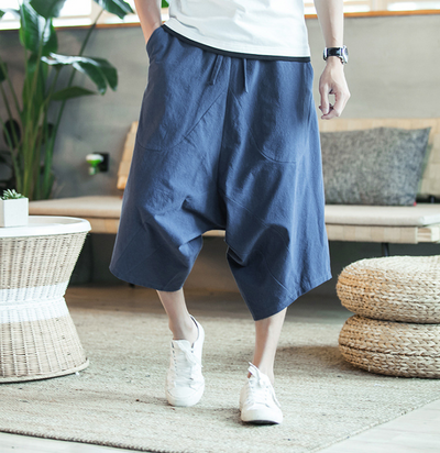 Pantalones Holgados de Algodón Estilo Chino - Corte Relajado Talla Grande Juventud - Image 9