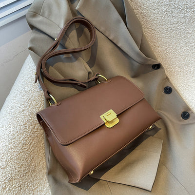 Bolso Bandolera Minimalista de Invierno - Diseño Asimétrico Moderno - Image 8