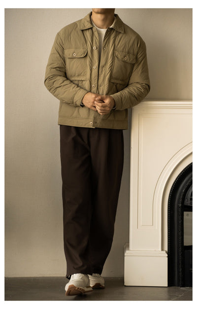 Chaqueta de Plumón de Pato Premium para Hombre - Otoño e Invierno - Image 24
