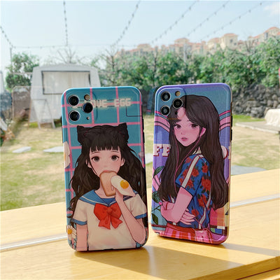 Funda para Celular Manga Anime Chica Japonesa - Image 7