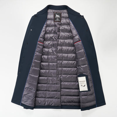 Abrigo Acolchado de Algodón para Hombre con Forro Polar Resistente al Viento - Image 34
