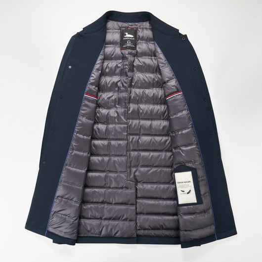 Abrigo Acolchado de Algodón para Hombre con Forro Polar Resistente al Viento - Image 34