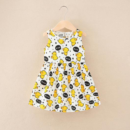 Vestido Falda Línea A para Niñas - Tallas Pequeña y Mediana - Image 10