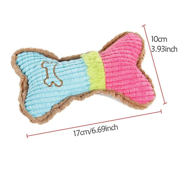 Juguetes Chirriantes para Perros - Peluche Masticable para Cachorros y Razas Pequeñas