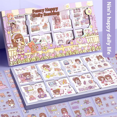 200 Stickers Impermeables para Tienda de Campaña con Diseño Cartoon - Image 9