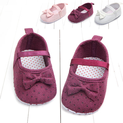 Zapatos Antideslizantes para Bebé Niña con Moño - 0 a 12 Meses - Image 9