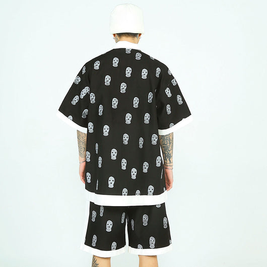 Conjunto Deportivo Hombre: Camisa Suelta y Shorts Cómodos - Image 2