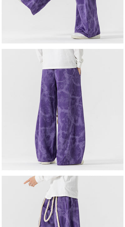 Pantalones de Buzo Talla Grande Tie-Dye Estilo Japonés-Hong Kong - Image 21