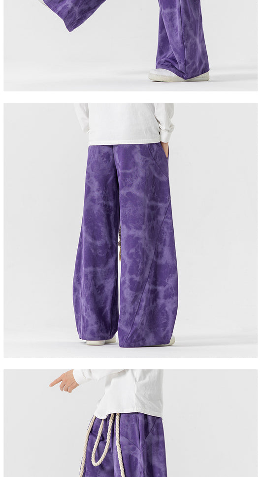 Pantalones de Buzo Talla Grande Tie-Dye Estilo Japonés-Hong Kong - Image 21