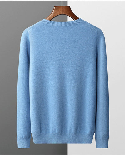 Suéter Interior Básico Cuello Redondo para Hombre Adulto Mayor - Image 36
