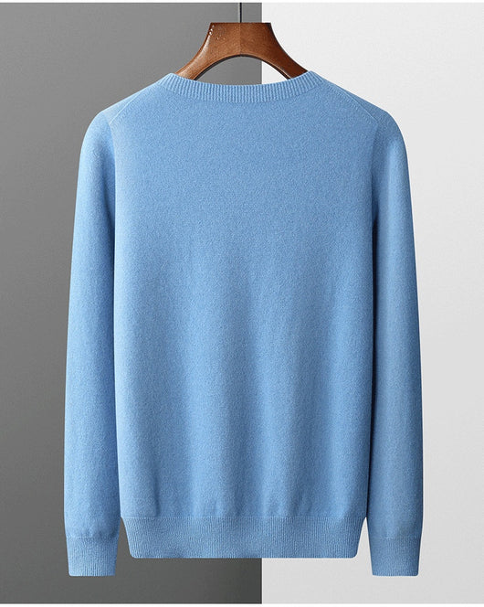 Suéter Interior Básico Cuello Redondo para Hombre Adulto Mayor - Image 36
