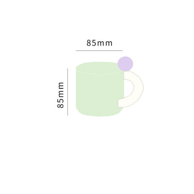 Taza de Vidrio Coloreado Hecha a Mano - Diseño Adorable - Image 10