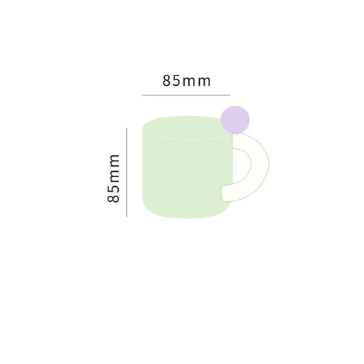 Taza de Vidrio Coloreado Hecha a Mano - Diseño Adorable - Image 10