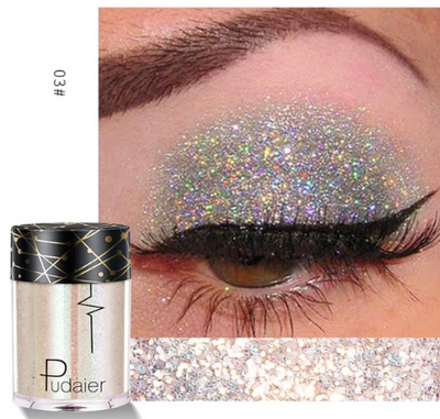 Paleta de Sombras Shimmer Pudaier 3.5G - Maquillaje Profesional con Acabado Mate y Brillante - Image 4
