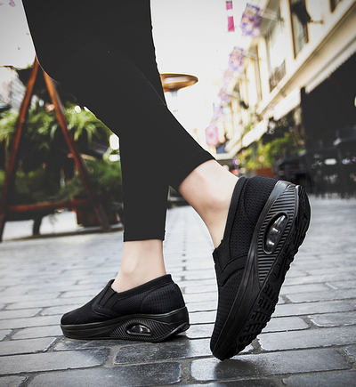 Zapatillas Deportivas Casuales para Mujer Flying Weaving con Suela Suave y Transpirable - Image 14